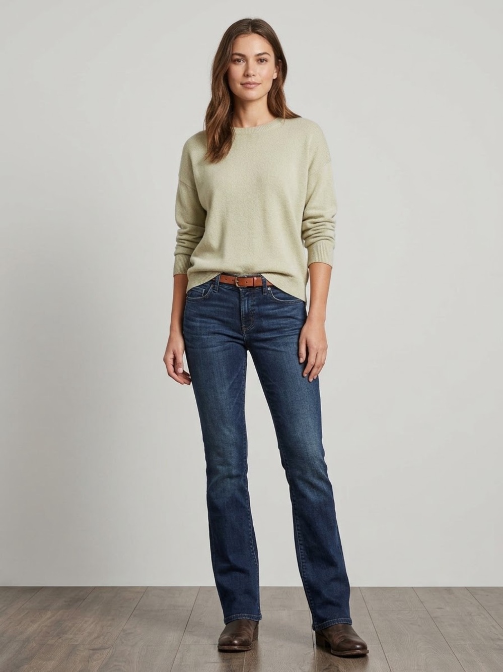 Pilcro x Anthropologie Dark Wash mid-rise bootcut jeans 27